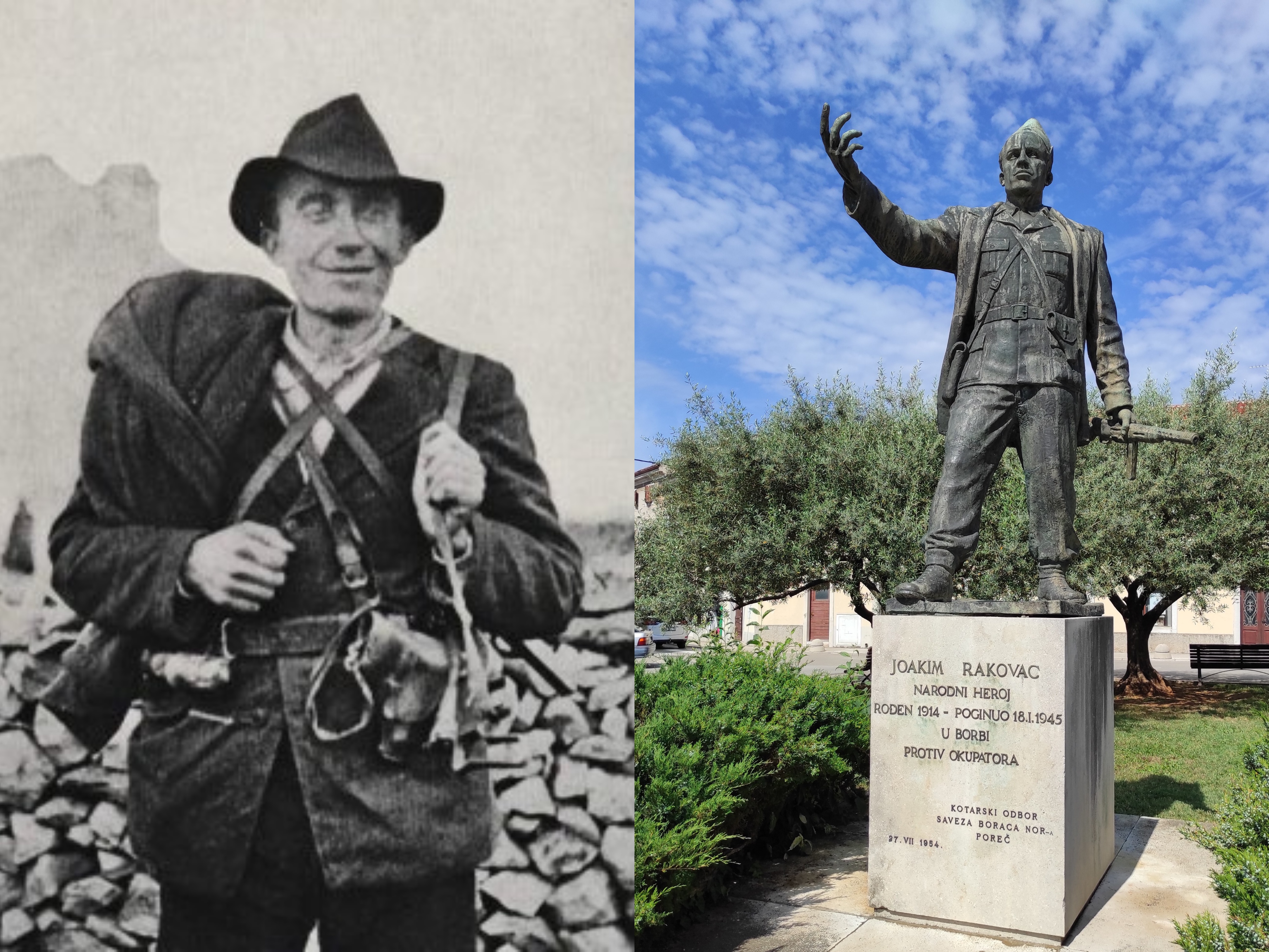 JESTE LI ZNALI? Na današnji dan 1952. Istrijan Joakim Rakovac proglašen narodnim herojem